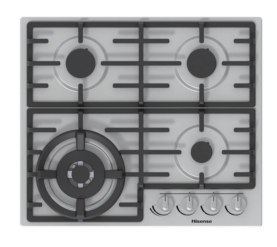 ENCIM. HISENSE GM663X 4F GAS NATURAL INOX
