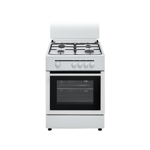 COCI. VITROKITCHEN CB60BB 4F 60x60 BLANCA BUTANO