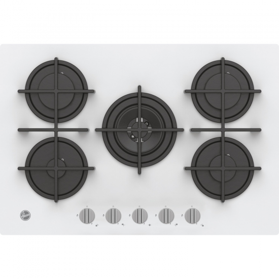 ENCIM. HOOVER HVG74WK3W 5F 75CM CRISTALGAS BLANCO