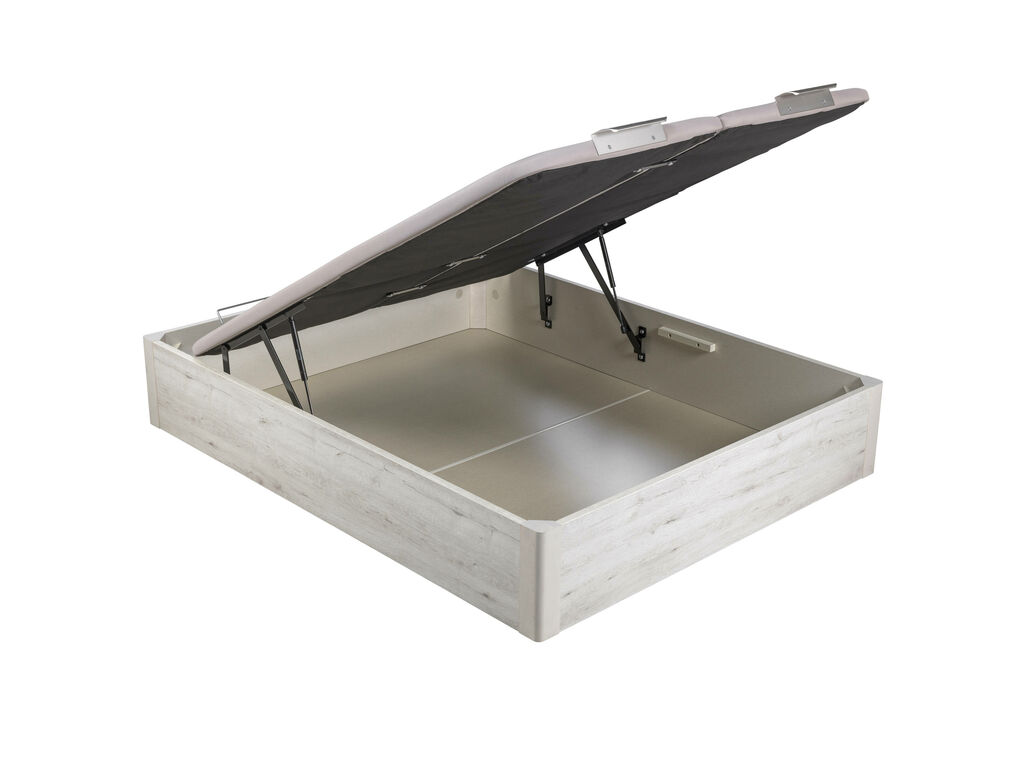 Canapé abatible de madera de tapa doble de color glaciar DESIGN