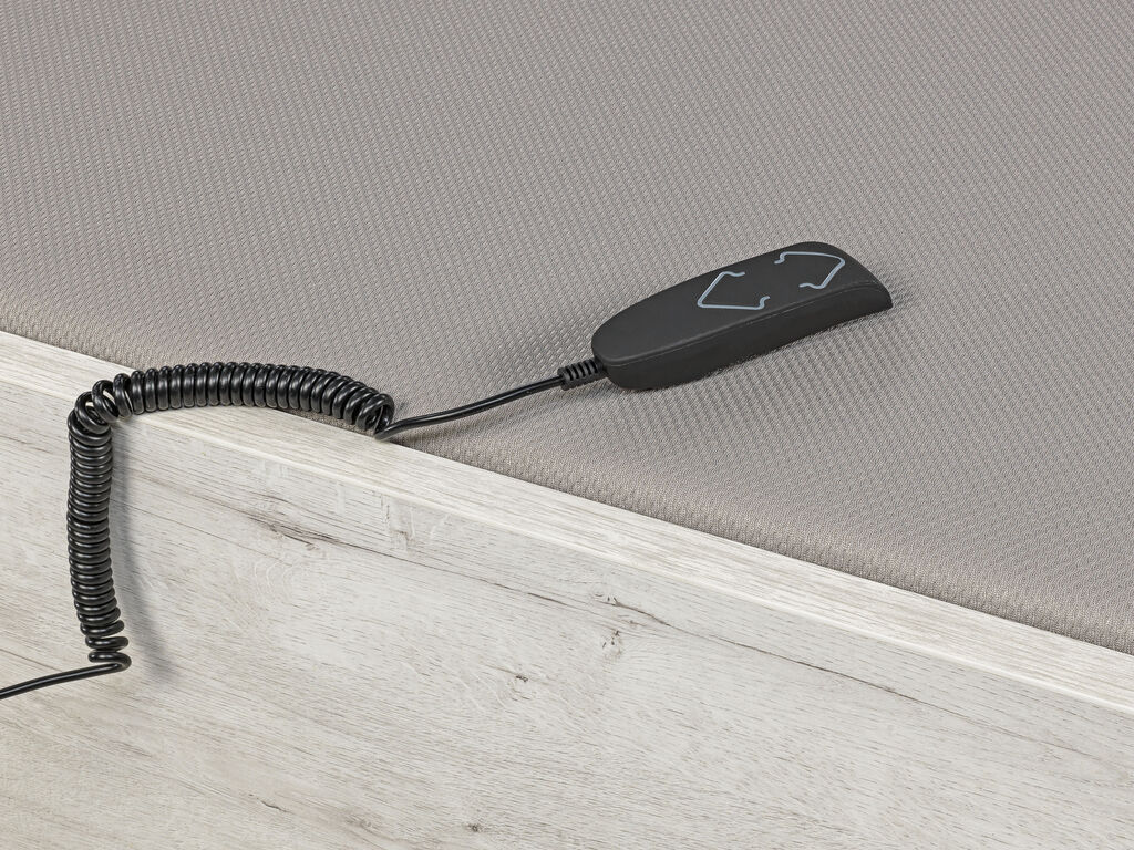 Canapé abatible de madera eléctrico de alta capacidad tapa única de color glaciar DESIGN