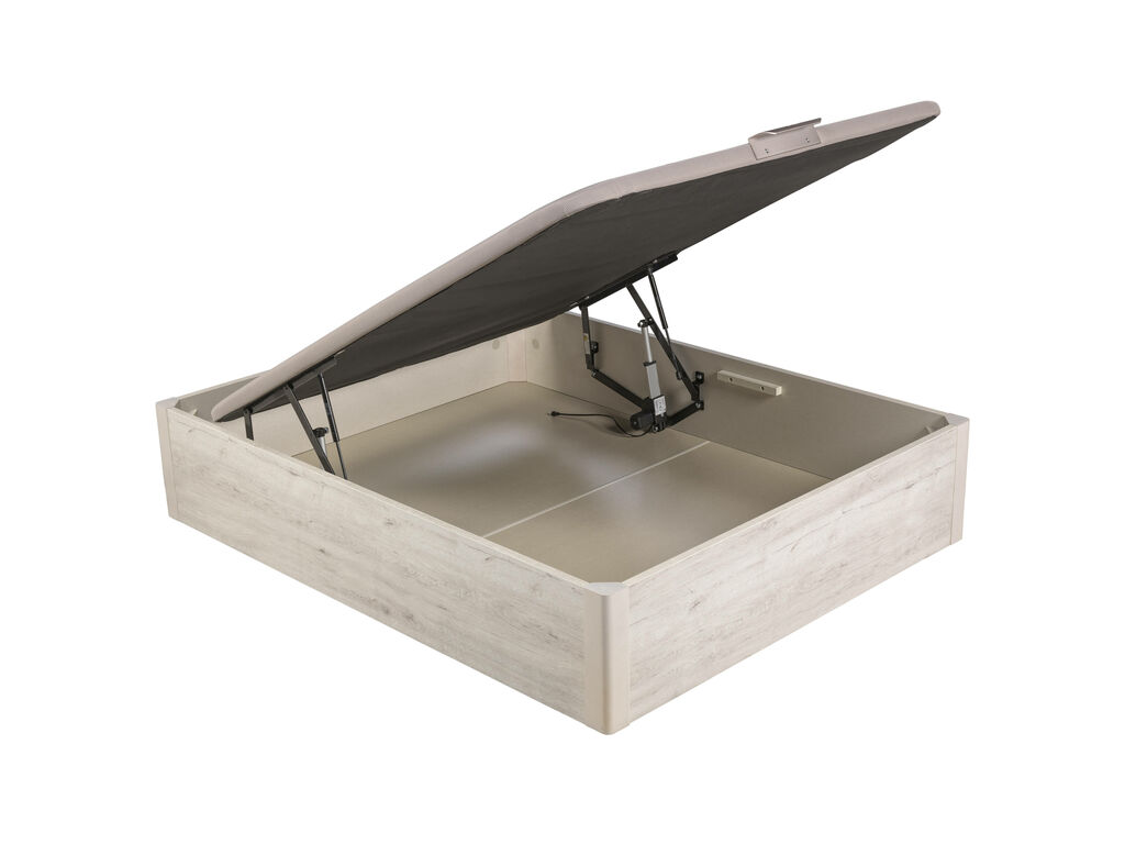 Canapé abatible de madera eléctrico de alta capacidad tapa única de color glaciar DESIGN