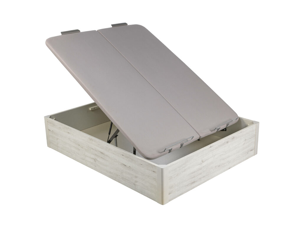 Canapé abatible de madera eléctrico  de alta capacidad tapa doble de color glaciar DESIGN