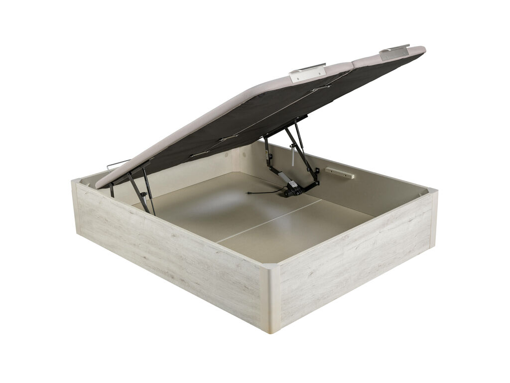 Canapé abatible de madera eléctrico  de alta capacidad tapa doble de color glaciar DESIGN