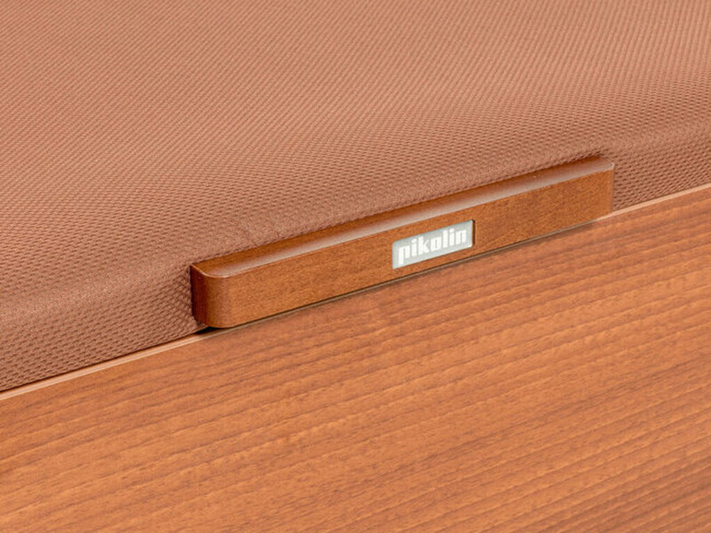 Canapé abatible de alta capacidad de madera de color cerezo - NATURBOX 2.0 NATURBOX 2.0