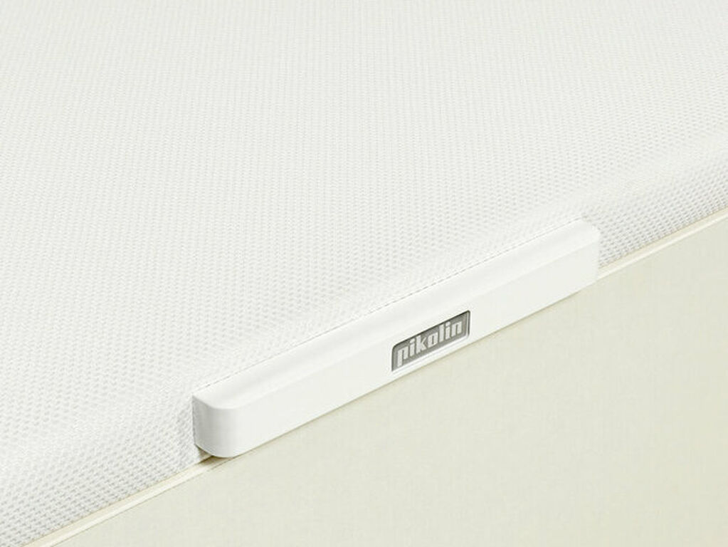 Canapé abatible de alta capacidad de madera de color blanco - NATURBOX 2.0 NATURBOX 2.0