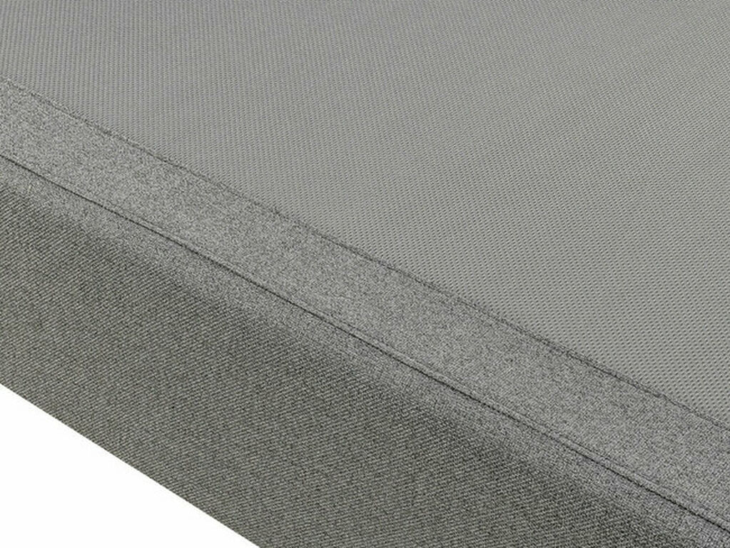 Base tapizada textil transpirable de color piombo CANAPE TEXTIL
