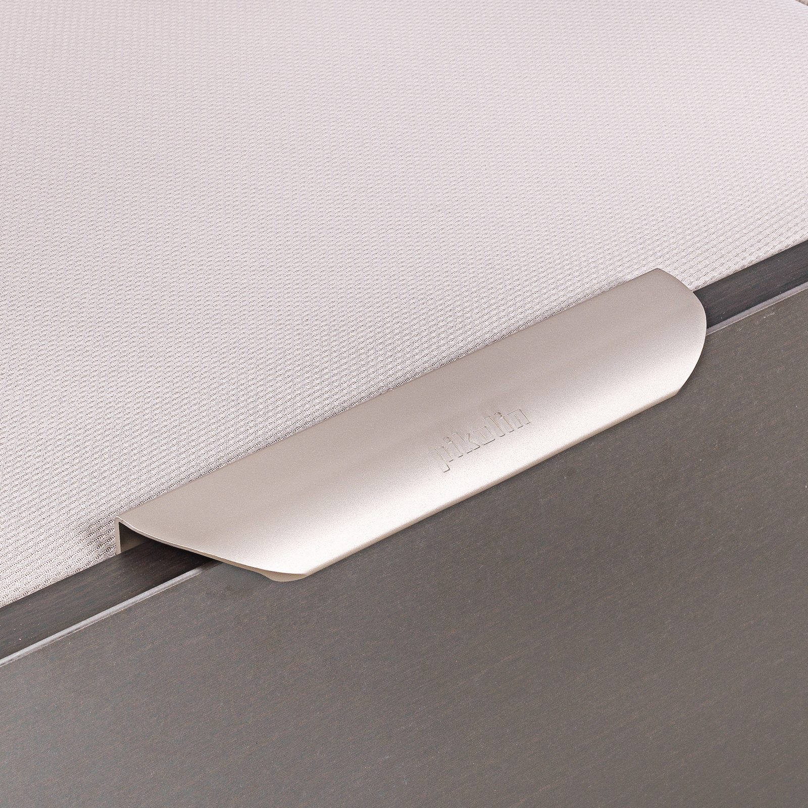 Canapé abatible de madera de alta capacidad tapa doble de color wengué DESIGN