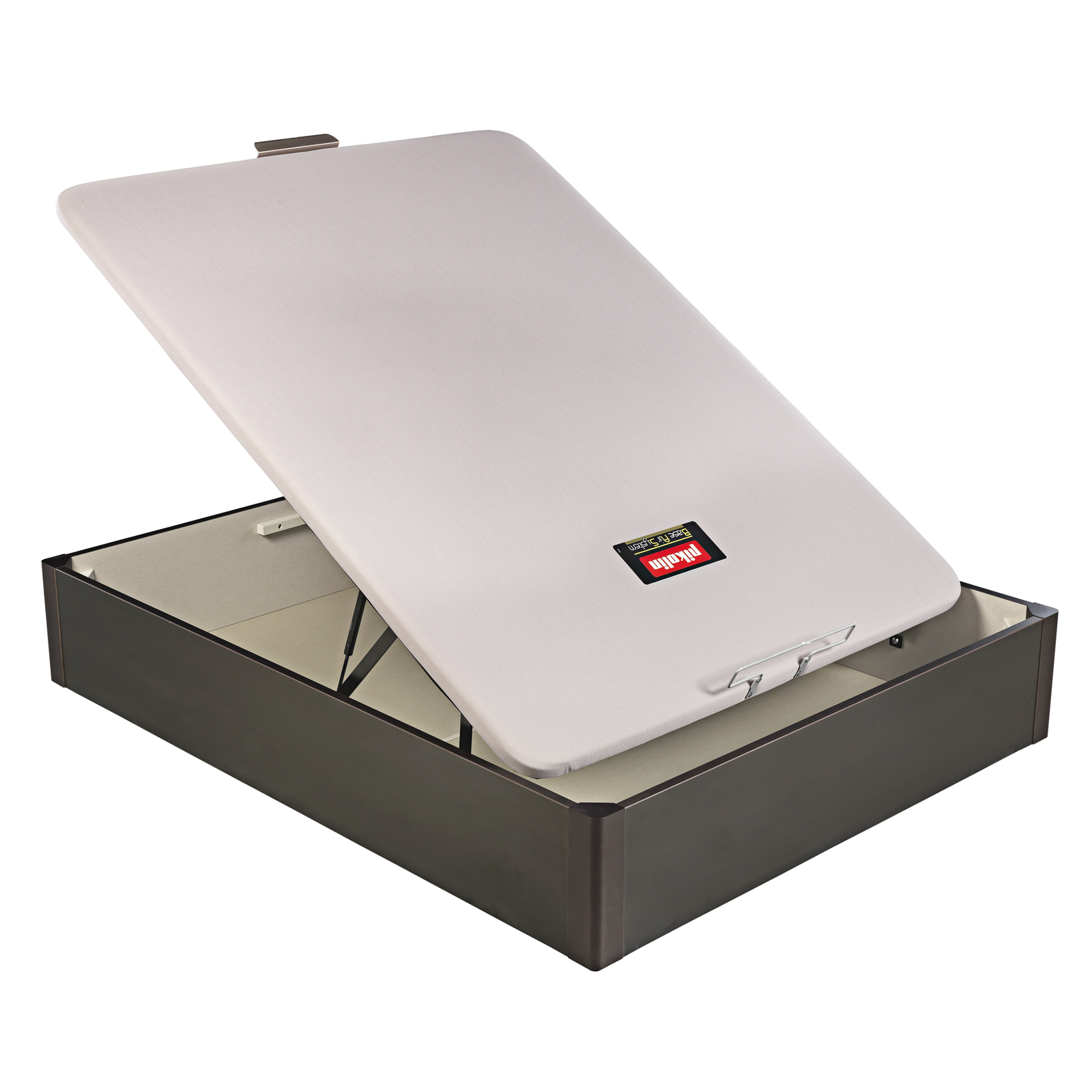 Canapé abatible de madera tapa única de color wengué DESIGN