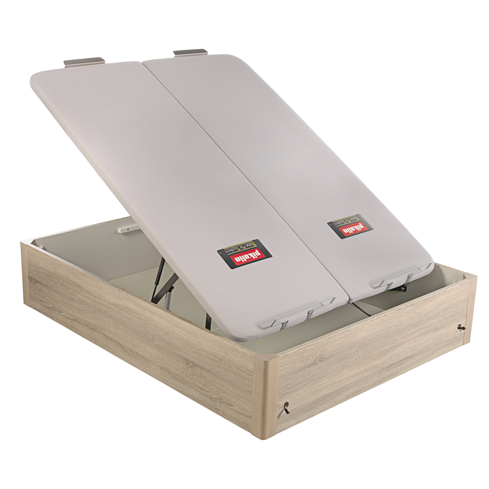 Canapé abatible de madera eléctrico  de alta capacidad tapa doble de color natural DESIGN